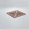 Ekena Millwork Medium Harlingen Decorative Fretwork Wood Wall Panels, Walnut, 15 3/8"W x 15 3/8"H x 3/8"T WALW16X16X0375GLNWA - alternate 6